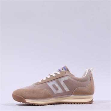 Back 70 Jogger Jump Retro Trainer - Tan Combi